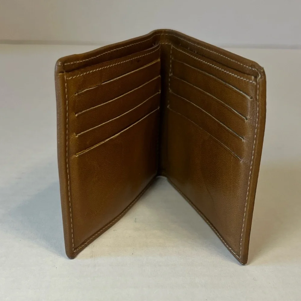 Fendi canvas leather